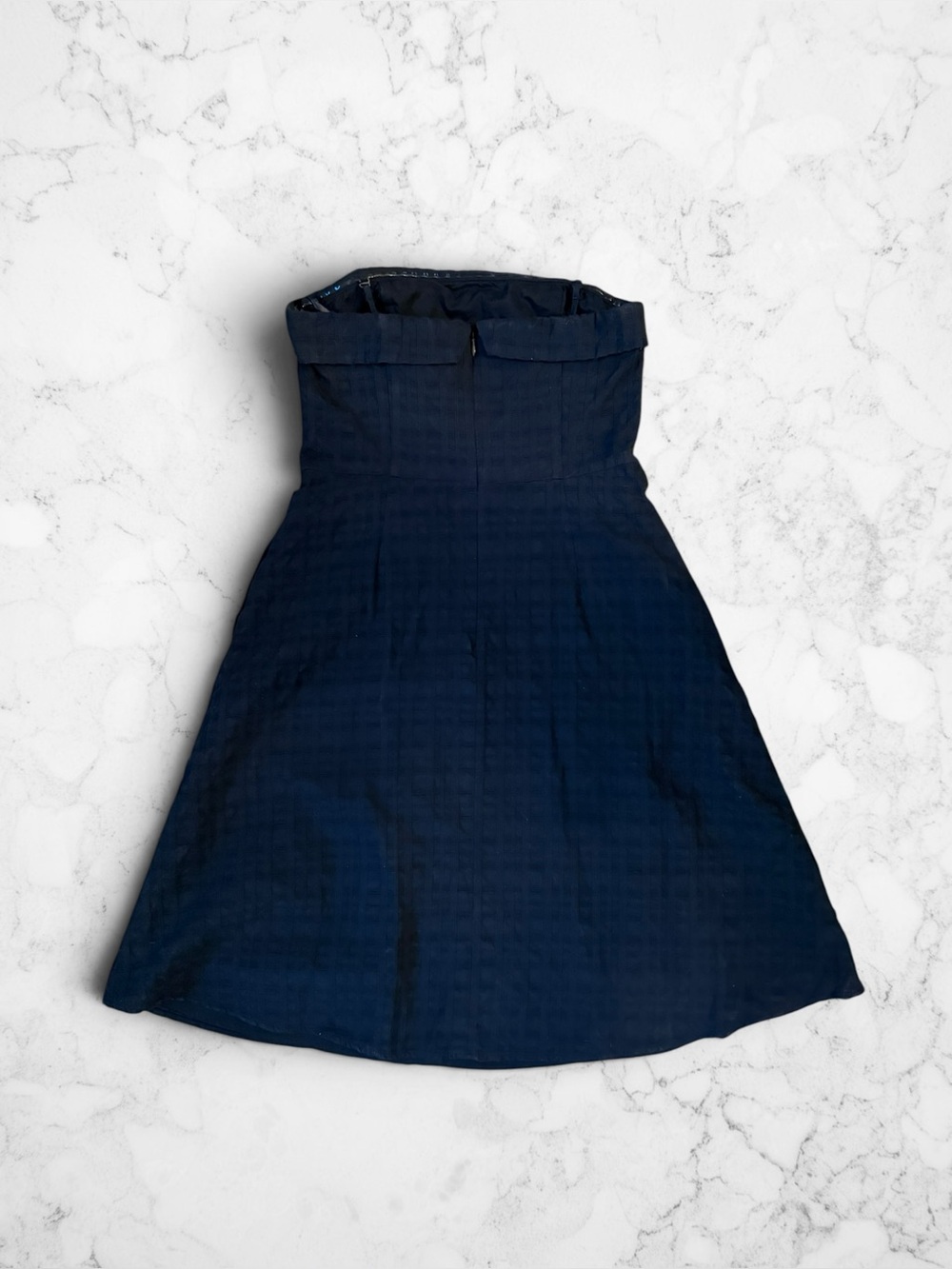 Banana Republic Black Cocktail Mini Dress Removable Straps Strapless - Picture 5 of 8